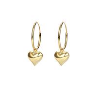 Heart For Women Round Earrings Wedding Jewelry Accessories Girlfriend Gifts