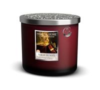 HEART & HOME - Vela perfumada a base de cera natural de soja para el hogar - Elipse 2 mechas, magia de Navidad, duración de combustión, 40 horas, regalo, decoración y perfume para el hogar - Tarro de