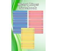 Heart Lines Notebook - Cute & Colorful Writing Journal for Everyday Use: Romantic Heart-Themed Lined Pages | 90 Pages | 6" x 9" | Perfect for Notes, Journaling, and Creative Writing