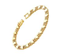 Heart Link Bracelet | Stylish Wedding Party Wrist Jewelry | Simple Chain | Fashion Link Bracelet For Women Girlfriends Wives Sisters Mothers Valentine's Day Birthday Wedding Daily Wear Date