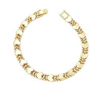 Heart Link Bracelets for Women - Simple Party Wedding Wrist Jewelry | Simple Chain Bracelets for Women Girlfriends Wives Sisters Mothers Valentine's Day Birthday Wedding Daily Wear