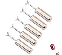 Heart Magnet for Cat Eye Gel Polish, Cat Eye Magnetic Nail Tool SetMagnet Sticks with Y-Shaped Guide for Nails, DIY Manicure Kit, Professional Nail Magnet for Nail Art Salon,Home (5PCS)