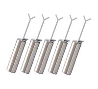 Heart Magnet for Cat Eye Gel Polish, Heart Cat Eye Magnet for Nails, 5-Pack Cat Eye Magnetic Nail Art Tool SetMagnet Sticks with Y-Shaped Guide for Nails