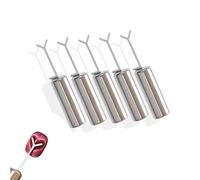 Heart Magnet for Cat Eye Gel Polish, Heart Cat Eye Magnet for Nails, Set Sticks with Y-Shaped Guide for Nails, for DIY Manicure Kit (5Pcs)