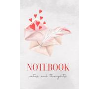 Heart Notebook - Notes and Thoughts | Cute Pink Love Heart Journal for Women, Girls, and Teens | Aesthetic Writing Notebook: A lovely heart-themed ... school notes, and creative writing.