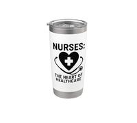 Heart of Healthcare | Apreciación del Día Internacional de la Enfermera Vaso térmico de acero inoxidable de doble pared