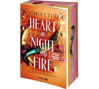 Heart of Night and Fire: Das Nachtfeuer-Quartett 1 | Limitierte Auflage mit Farbschnitt | Slowburn Fantasy Romance von der Nr. 1 SPIEGEL-Bestsellerautorin