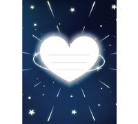 Heart of Star Notebook, 200 Pages, 7.5 x 9.75 in: Notebook to write things from the heart