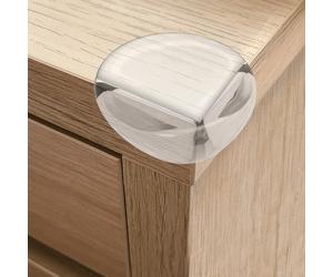 Heart of Tafiti Protectores de esquina para bebé (paquete de 12), protector de esquinas de muebles y parachoques de seguridad de bordes, parachoques a prueba de bebés y cojín para cubrir muebles