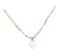 Heart Pendant Necklace Name Dainty for Women Teen Jewelry Fishing Line