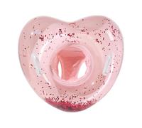 Heart Pool Float, Inflatable Water Raft, 24,41 x 22,44 x 1,57 pulgadas Lifesaving Supply, Sturdy PVC Design, Lightweight Fun, Beach Days, Bridal Shower, Wedding, Compromiso