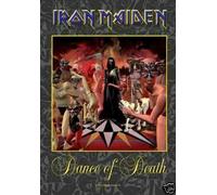 Heart Rock Bandera Original Iron Maiden Dance of Death, Tela, Multicolor, 110x75x0.1 cm