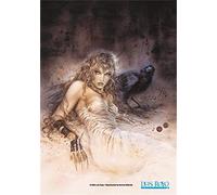 Heart Rock - Bandera Original Luis Royo 15393, Tela, Multicolor, 110 x 75 x 0,1 cm