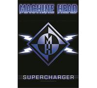Heart Rock Bandera Original Machine Head Supercharger, Tela, Multicolor, 110 x 75 x 0.1 cm