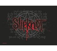 Heart Rock - Bandera Original Slipknot Splattered, Tela, Multicolor, 110 x 75 x 0,1 cm