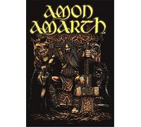 Heart Rock Licensed Bandera Amon Amarth - Thor, Tela, Multicolor, 110 x 75 x 0,1 cm