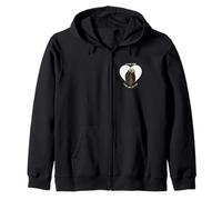Heart Seaotter Te Quiero como a Ninguna Nutria Sudadera con Capucha