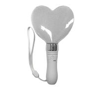 Heart Shape LED Glow Stick - 8.66 Inch Concert Light Stick | ABS RGB 15 Color Party Wand - Battery powered 5050 LED handheld cheering light for concerts festivals events and night entertainment