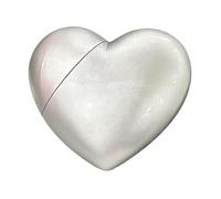 Heart Shaped Lip Gloss, Velvet Balm Aid, Long Lasting Lipstick with Safety, 3cm/1.18in Makeup Cosmetic Tool with Comfort, Modern Beauty Design Style, Accessory for Women Girls Party Dating Commuting
