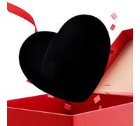 Heart Shaped Lip Gloss, Velvet Lip Stain, Long Lasting Cosmetic with Strong Effect, Makeup Aid with Smooth Texture, Accessory with Modern Style, Beauty Solution for Women Girls Party 1.18in