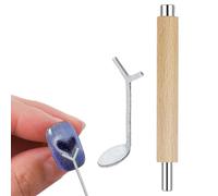 Heart-Shaped Nail Magnets - Double-Ended Magnetic Stick | Magnet Nail Tool | Heart-Shaped Cat-Eye Magnet | Double Headed Magnetic Rod Manicure Accessories for Workshop Salon Daily