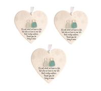 Heart-Shaped Sea Glass Friendship Decor, Timeless Friendship Heart Keepsake, Sea Glass Art, A Meaningful Gift for Friends, Unique Gift (3set)