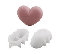 Heart-Shaped Storage Box Silicone Molds - Epoxy Resin Molds Silicone | Easy Release Reusable For Wax Epoxy Jars Candle Cups Home Decor Party Favors Holiday Christmas Birthday Beginners