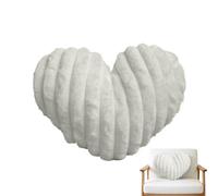Heart Shaped Throw Pillows, Heart Shape Plush Back Support Cushion,Home Decor Cushion | For Chair Bedroom Living Room Dorm Apartment Den Kid Room Yoga Holiday Valentine's Day Wedding
