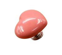 Heart Shaped Toilet Push Button Elegant Bathroom Upgrade for Home Plastic