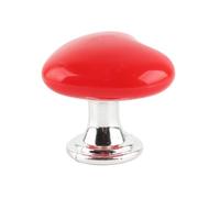 Heart Shaped Toilet Push Button Elegant Bathroom Upgrade for Home Plastic