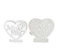 Heart Silicone Mold - Cement Mould for Art Projects, Easy Release Soft Form, Precision Shape Design, Long Lasting Craft Tool | Soap Making, Candle Crafting, Concrete Art, Handmade Gift