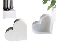 Heart Silicone Mold For Resin - 3D Heart Casting Mld For Epoxy, Mirror-Polished Valentine's Day DIY Jewelry & Decor | Flexible Easy-Release Resin Mold For Keepsakes &