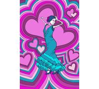Heart & Soul: A Día de los Muertos Writing Journal: Featuring a Skeleton Dancer with Black & White Art - 6x9”, 150 Lined Pages