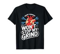 Heart Surgery Recovery Bypass Survivor for Men Camiseta