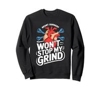 Heart Surgery Recovery Bypass Survivor for Men Sudadera