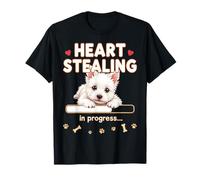 Heart West Highland White Terrier divertido regalo Westie Puppy Camiseta