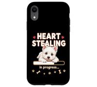 Heart West Highland White Terrier divertido regalo Westie Puppy Carcasa para iPhone XR