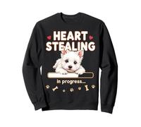 Heart West Highland White Terrier divertido regalo Westie Puppy Sudadera