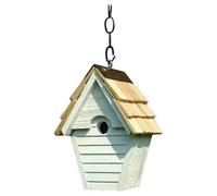 Heart Wood Duramen WREN-in-The-Wind Birdhouse - en su Elección de Colores