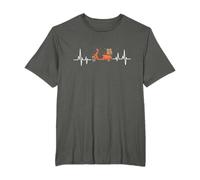 Heartbeat Delivery Guy Delivery Guy Entrega de paquetes Camiseta