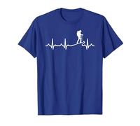 Heartbeat Hiking In The Mountains - Mountaineer Camiseta