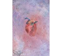 Heartbeat - Kreativbuch zum Malen & Schreiben | Blanko Notizbuch 6 × 9 Zoll mit beigen Seiten: Kreatives Journal für Kinder und Erwachsene - Malen, Schreiben, Zeichnen: Softcover