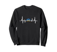 Heartbeat Police Police Police Oficial de policía Departamento de policía Sudadera