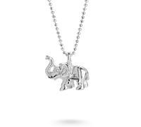Heartbreaker Colgante de elefante "Elefante", elegante colgante de plata de ley 925, colgante de plata sin níquel para mujer, fabricado en calidad de orfebre, LD EL 31