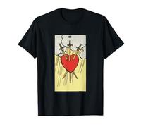Heartbreaker Swords Tarot Card Heart Menor Arcana Funny Camiseta