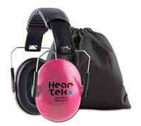 HEARTEK Auriculares ligeros con cancelación de ruido, orejeras de perfil bajo para reducción de ruido, orejeras plegables para conciertos, estudio y alivio sensorial