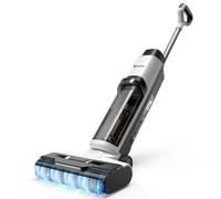 Hearten Fregona Electrica Sin Cable, 25 kPa de Gran succión, con Agua electrolizada, Ligera, Diseño Autopropulsado, Navegación por Voz, Autolimpieza, Antienredo, Limpieza de Bordes, LED Pantalla