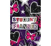 Heartfelt & Organized - A Sad Girl Student Hardcover Planner: 50 Weekly Sheets • 100 Pages • 6x9" • Notes, Exams & 2025-2026 Calendar