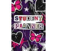 Heartfelt & Organized - A Sad Girl Student Planner: 50 Weekly Sheets • 100 Pages • 6x9" • Notes, Exams & 2025-2026 Calendar