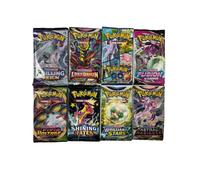 Heartforcards® - Tarjeta de refuerzo de Pokemon, aleatoria y sorpresa, con protección de envío, 10 tarjetas de refuerzo